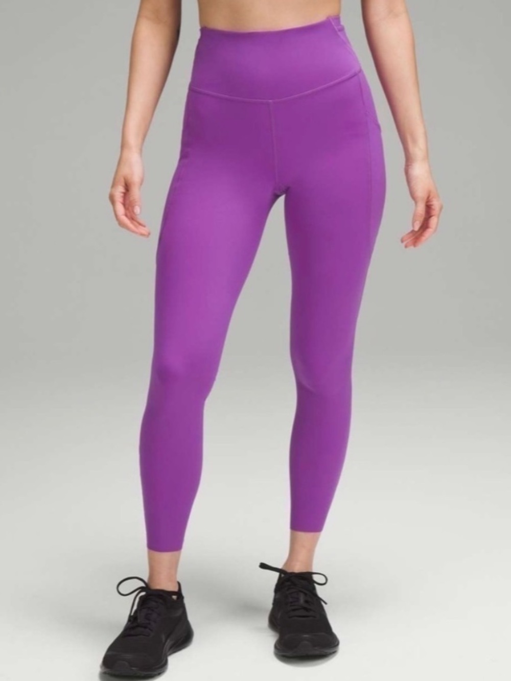 Lululemon Fast and Free High-Rise Tight 25” Pockets *Updated Moonlit Magenta 4
